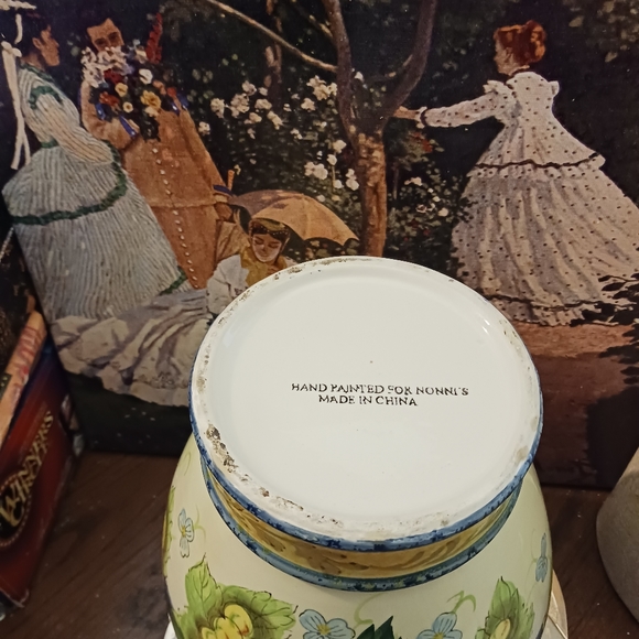 🍪🥠Biscotti Jar, Beautiful and colorful🌯 Handpainted,Beautiful Kitchen Decor🌶 - Picture 11 of 15